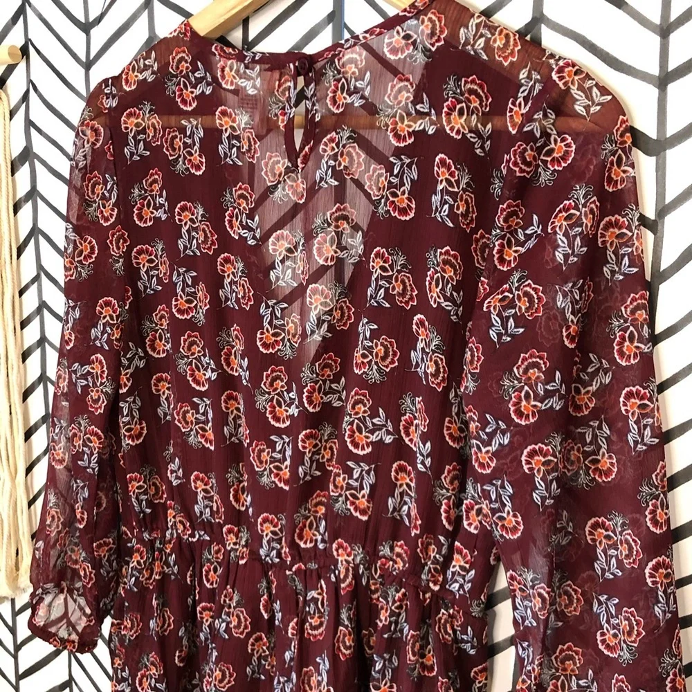 BAND OF GYPSIES Long-sleeve Romper